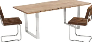 TAVOLO HARMONY CROMATO 160X80CM - KARE