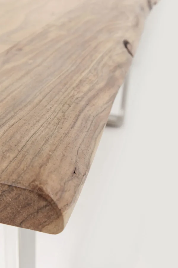 TAVOLO HARMONY CROMATO 160X80CM - KARE