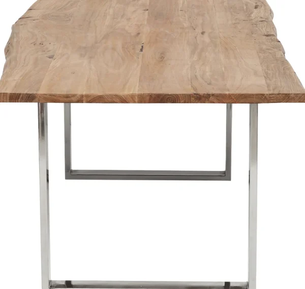 TAVOLO HARMONY CROMATO 160X80CM - KARE