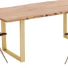 Tavolo Harmony ottone 200x100 - KARE