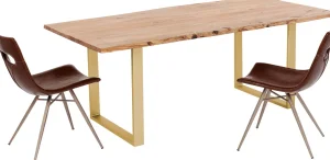 Tavolo Harmony ottone 200x100 - KARE