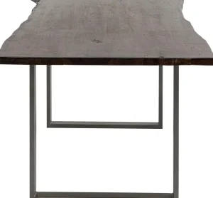 Tavolo Harmony scuro acciaio grezzo 200x100 cm - KARE