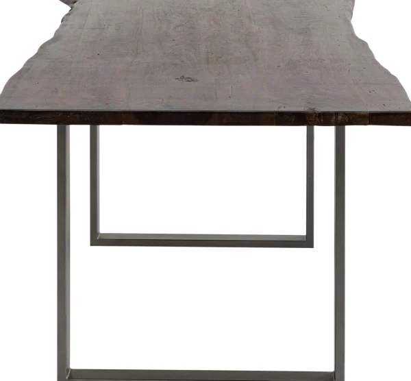 TAVOLO HARMONY SCURO ACCIAIO GREZZO 180X90 - KARE