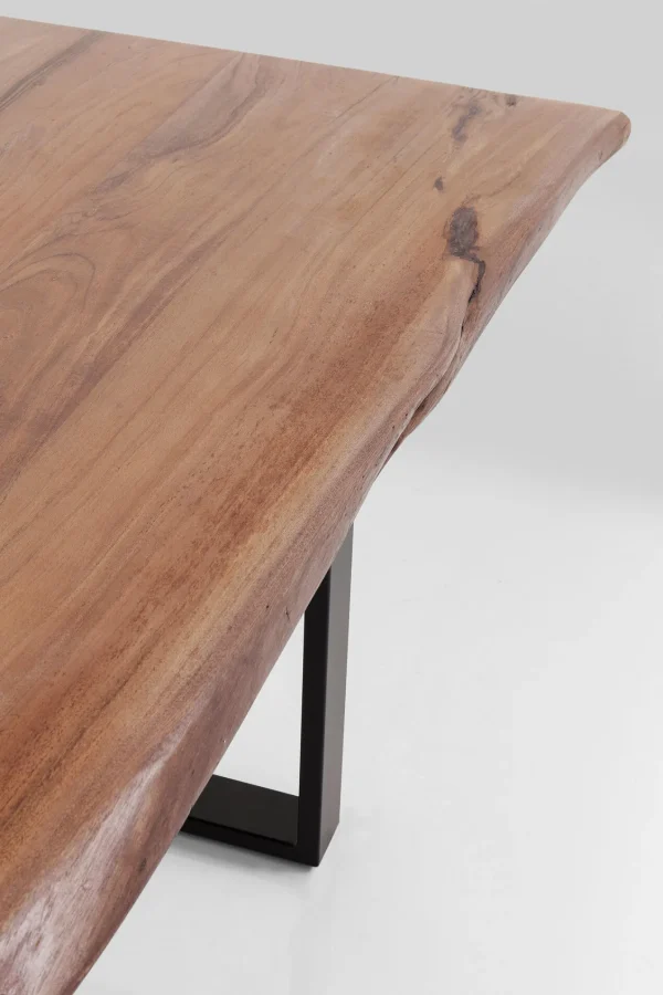 TAVOLO HARMONY SCURO ACCIAIO GREZZO 180X90 - KARE