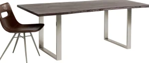 Tavolo Harmony scuro cromato 200x100 cm - KARE
