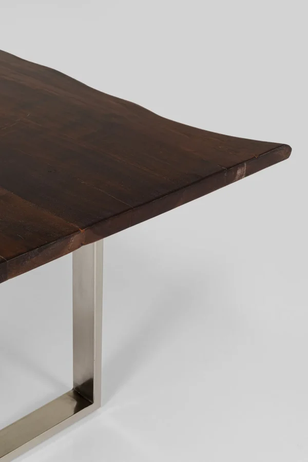 Tavolo Harmony scuro cromato 180x90 cm - KARE