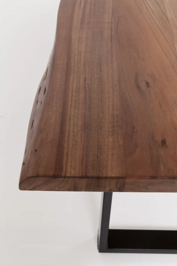 Tavolo Harmony scuro cromato 180x90 cm - KARE