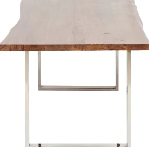 Tavolo Harmony scuro cromato 180x90 cm - KARE