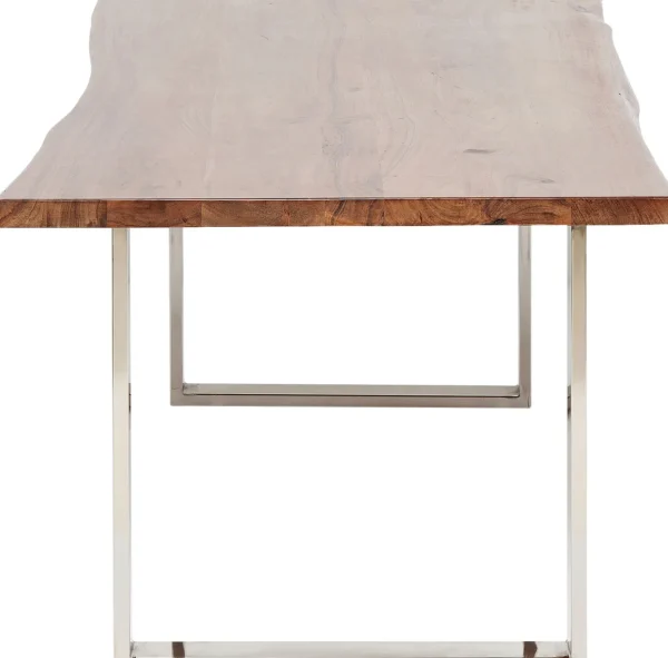 Tavolo Harmony scuro cromato 180x90 cm - KARE