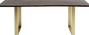 Tavolo Harmony scuro ottone 180x90 cm - KARE