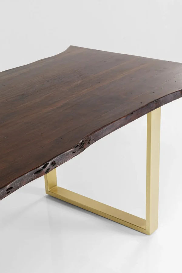 Tavolo Harmony scuro ottone 180x90 cm - KARE