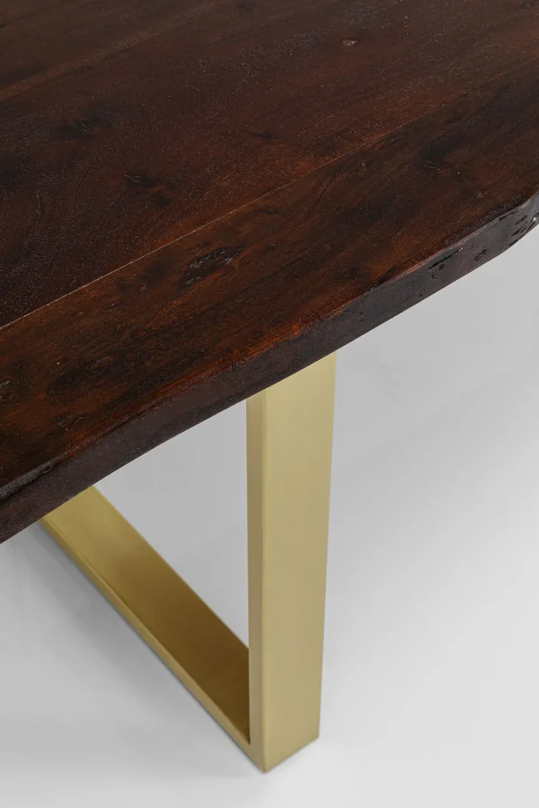 Tavolo Harmony scuro ottone 180x90 cm - KARE