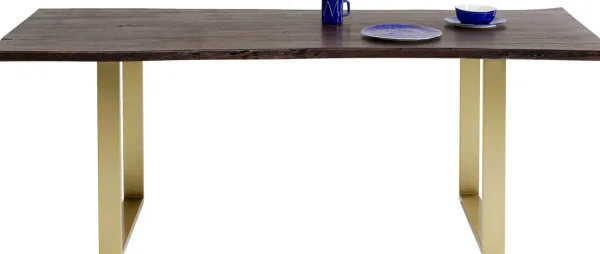 Tavolo Harmony scuro ottone 180x90 cm - KARE