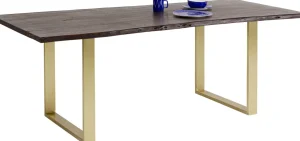Tavolo Harmony scuro ottone 180x90 cm - KARE
