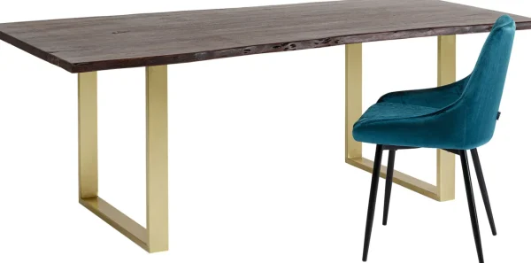 Tavolo Harmony scuro ottone 180x90 cm - KARE