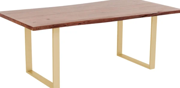 Tavolo Harmony scuro ottone 180x90 cm - KARE