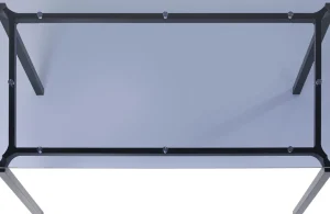Tavolo Lorenco Smoke 180x90cm - KARE
