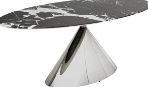 Tavolo Mambo Crom 200x100cm - KARE