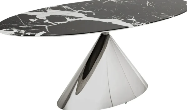 Tavolo Mambo Crom 200x100cm - KARE
