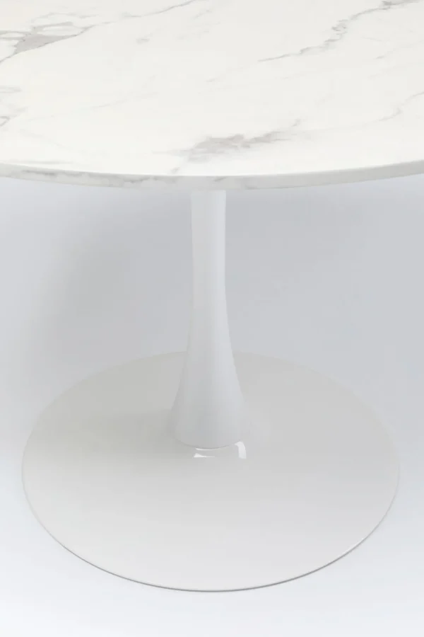 Tavolo Schickeria marmo bianco Ø80cm - KARE