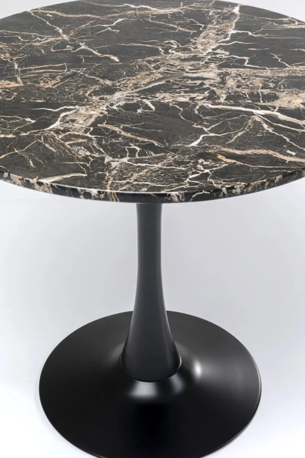 Tavolo Schickeria marmo nero Ø80cm - KARE