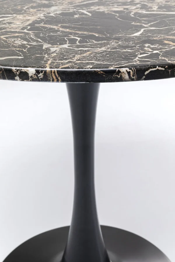 Tavolo Schickeria marmo nero Ø80cm - KARE