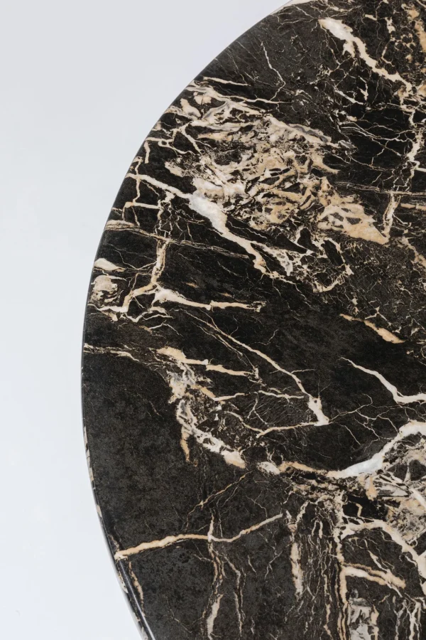 Tavolo Schickeria marmo nero Ø80cm - KARE