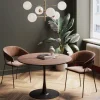 Tavolo Schickeria noce nero Ø110cm - KARE