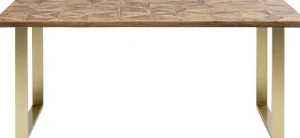 Tavolo Stars ottone 180x90 cm - KARE