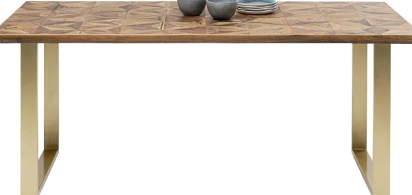 Tavolo Stars ottone 180x90 cm - KARE