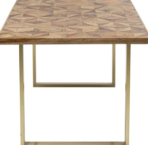 Tavolo Stars ottone 180x90 cm - KARE