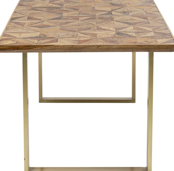 Tavolo Stars ottone 180x90 cm - KARE
