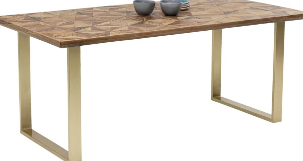 Tavolo Stars ottone 180x90 cm - KARE