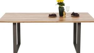 TAVOLO SYMPHONY ACCIAIO GREZZO 160X80CM - KARE