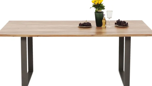 TAVOLO SYMPHONY ACCIAIO GREZZO 160X80CM - KARE
