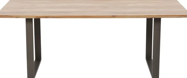 TAVOLO SYMPHONY ACCIAIO GREZZO 180X90CM - KARE