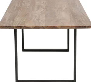 TAVOLO SYMPHONY ACCIAIO GREZZO 160X80CM - KARE