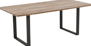 TAVOLO SYMPHONY ACCIAIO GREZZO 180X90CM - KARE