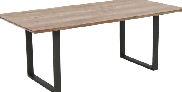 TAVOLO SYMPHONY ACCIAIO GREZZO 180X90CM - KARE