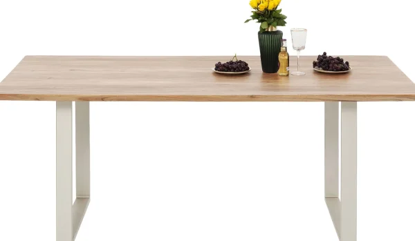 TAVOLO SYMPHONY ARGENTO 180X90CM - KARE