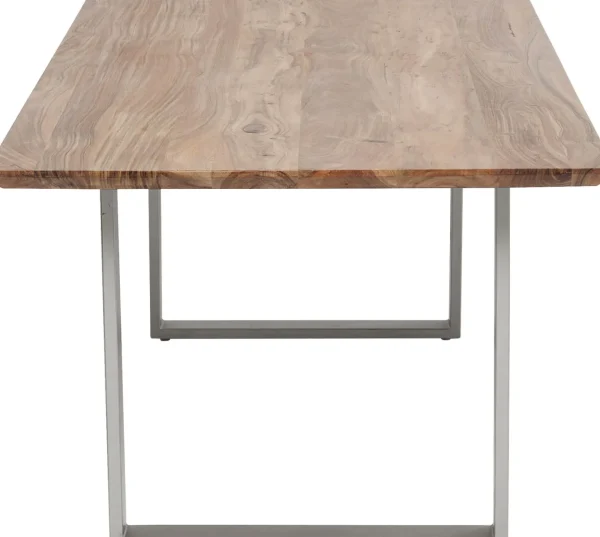 TAVOLO SYMPHONY ARGENTO 180X90CM - KARE