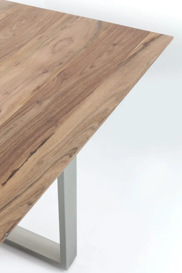 TAVOLO SYMPHONY ARGENTO 180X90CM - KARE