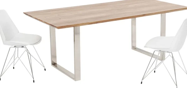 Tavolo Symphony cromato 200x100 cm - KARE