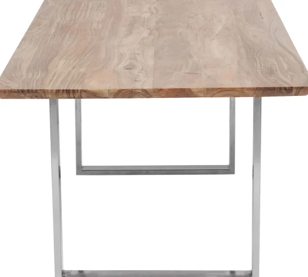 Tavolo Symphony cromato 200x100 cm - KARE