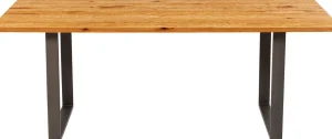 Tavolo Symphony quercia acciaio 180x90 - KARE