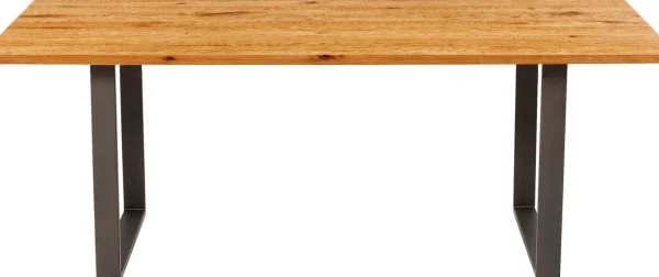 Tavolo Symphony quercia acciaio 200x100 - KARE