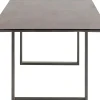 TAVOLO SYMPHONY SCURO ACCIAIO GREZZO 180X90 - KARE