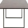 TAVOLO SYMPHONY SCURO ACCIAIO GREZZO 160X80 - KARE