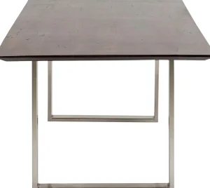 TAVOLO SYMPHONY SCURO CROMATO 160X80 - KARE