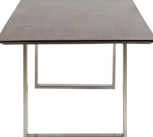 Tavolo Symphony scuro cromato180x90 cm - KARE